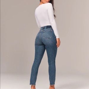 Abercrombie & Fitch Blue Skinny Jeans
